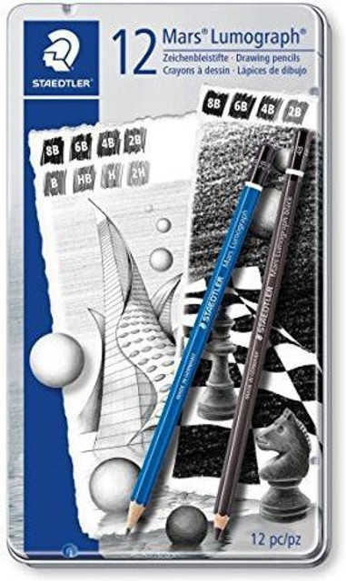 STAEDTLER Mars Lumograph Artist Pencil Set Pack
