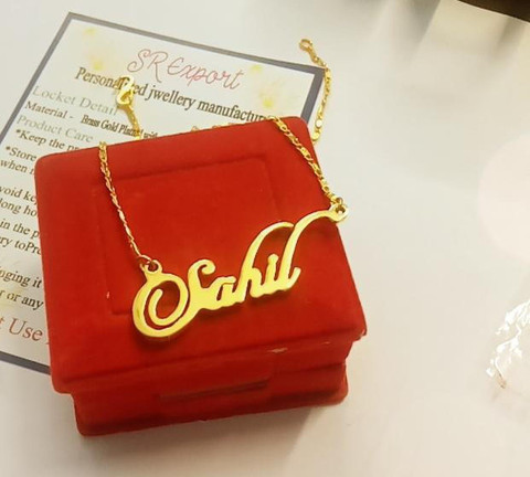 SR Export Gold-plated Brass Pendant Price in India Buy SR Export