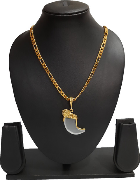Pihoo Enterprise Lion Nankh Sachin CHAIN Gold-plated Diamond