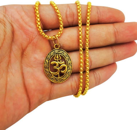 HAPPY CREATION God Lord Shiva Mahadev Mahakaal OM Name Locket
