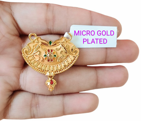 Gold Necklace Two Gram Gold Mangalsutra Two Gram Gold Mangalsutra