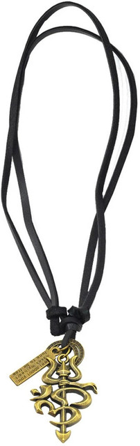 Shiv Jagdamba Om Shiva Trishul Locket With Adjustable leather