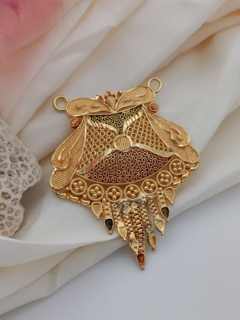 Jewellery New Model Mangalsutra Locket Tanishq Gold Necklace