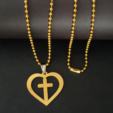Jesus Gold Locket Cross And Jesus Locket Yellow Gold Brass Pendant