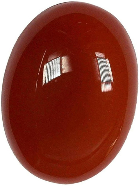MARATNA Ratti Natural Red Hakik/Sulemani Gemstone for Men ad Women  Agate Stone