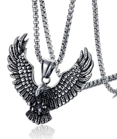 M Men Style Mens Fashion Eagle Bird Gothic Bikers Jewellery