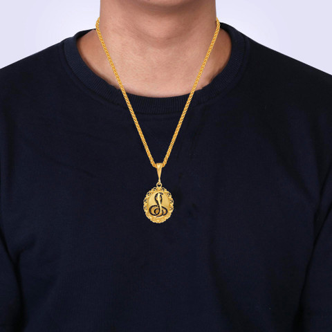 morir Goga Maharaj Snake Naag Dev Mikakari Gold Plated Brass Pendant With  Chain Gold-plated Brass Pendant