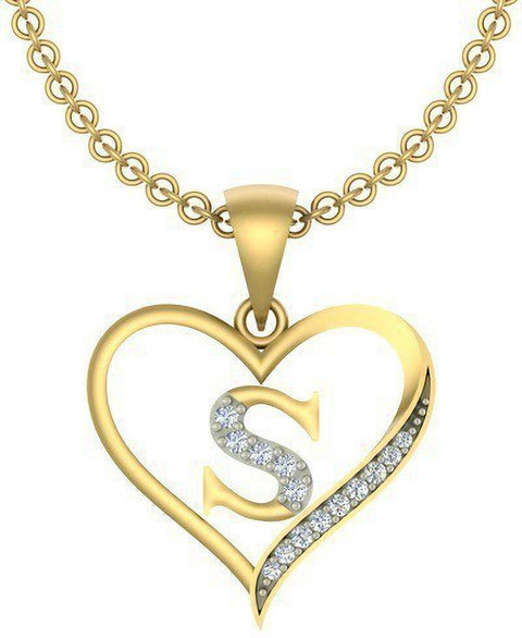 Stylish S Letter Love Images Kanak Jewels Initial Letter 