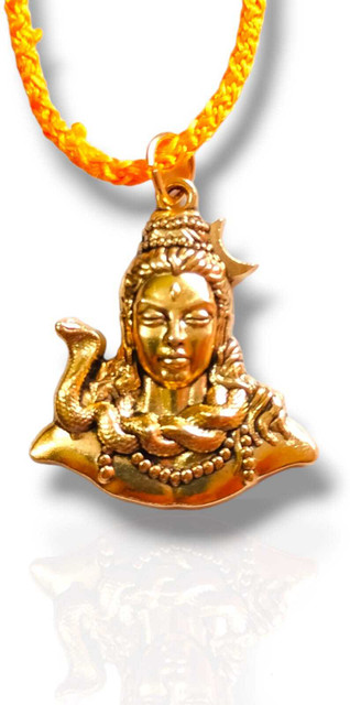 Kumar Gems Religious Shankar ji Bholenath Mahadev Mahakal Shiv ji Pendant  Locket Gold-plated Alloy Locket