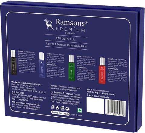 Buy RAMSONS Premium for Men Gift set Pack of (For Men) Eau de