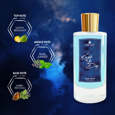 OSCAR Knight Day Perfume, (1x100ml) Eau de Parfum 100 ml