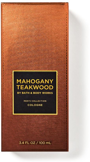 Buy BATH BODY WORKS mahogany teakwood Eau de Cologne 100 ml