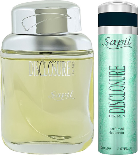 Buy Sapil Disclosure For Men Perfume 100ml+ Deodorant 150ml Gift