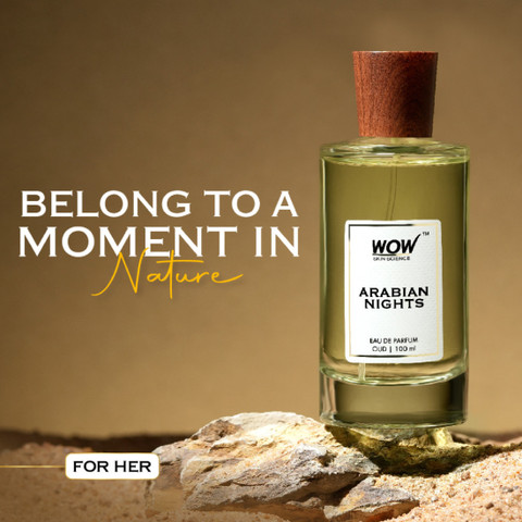 WOW SKIN SCIENCE Arabian Nights Oud Eau De Parfum Long Lasting Luxury  Perfume for Her Eau de Parfum 100 ml