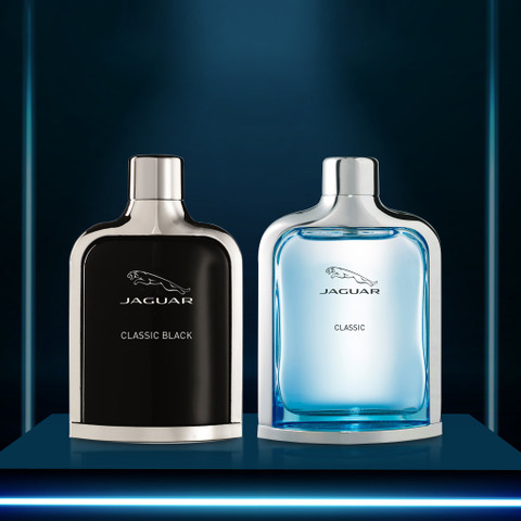 Buy JAGUAR Classic Black Classic Blue (Pack of 2) Eau de