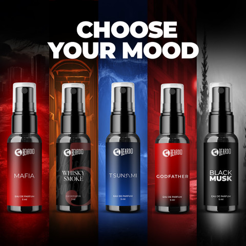 Buy BEARDO Perfume Trial Kit Gift Set for Men Strong Long