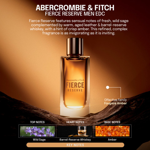Buy Abercrombie & Fitch Fierce Reserve Eau de Cologne - 50 ml
