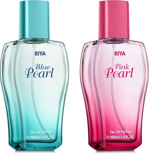 RIYA Blue Pearl Pink Pearl Perfume Spray Combo Set 100 ML Each Eau de  Parfum 200 ml