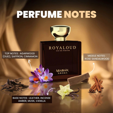Buy Arabian Aroma Royal Oud Perfume for Men, Elegance bold