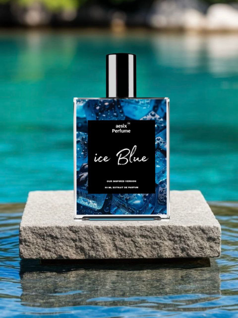 AESIX Ice Blue Men’s Perfume – Icy Citrus Aquatic Blend Eau de Parfum  50 ml