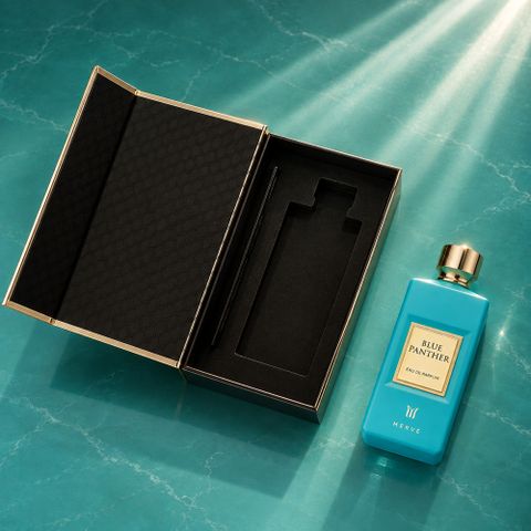 Merve Blue Panther Luxury Perfume EDP 100ml - Image 6