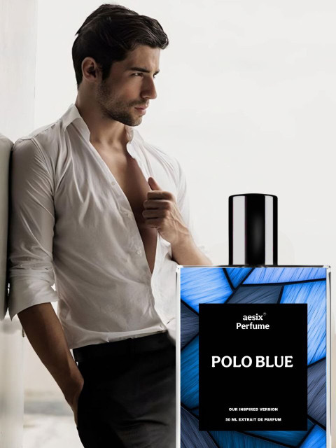 Buy AESIX Polo Blue Perfume – A Spice Intense Perfume – Signature