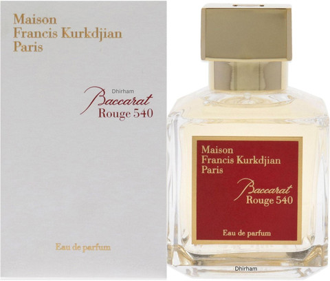 Buy Dhirham Maison Francis Kurkdjian Baccarat Rouge 540 Eau de