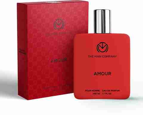 THE MAN COMPANY Amour Perfume for Men Premium Fragrance Long Lasting  Freshness Eau de Parfum 50 ml - Main Image