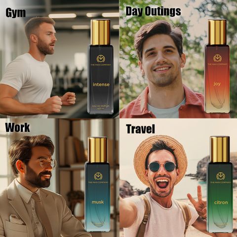 THE MAN COMPANY Perfume for Men Gift Set - 4*20ml | A Gentleman's Desire | Long-Lasting Premium Eau de Parfum - 80 ml (For Men) - Image 6