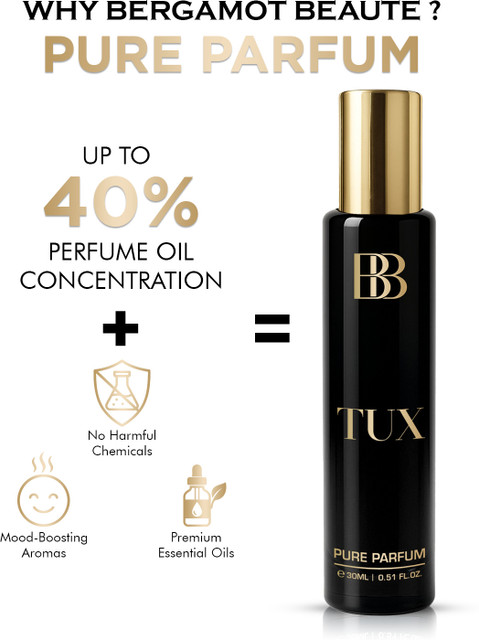 Buy BERGAMOT BEAUTE TUX Perfume Long Lasting Fragrance Upto 12
