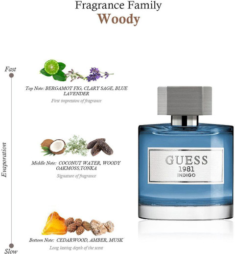 GUESS 1981 Indigo M Eau de Toilette 100 ml