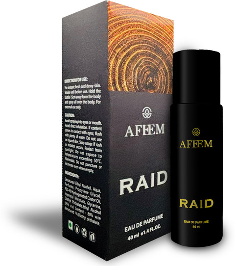 Buy Afeem Raid 40ml F Eau de Parfum - 40 ml Online In India | Flipkart.com