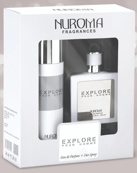 Nuroma Perfume Infinity Apparel Perfume NUROMA EXPLORE MAN WHITE
