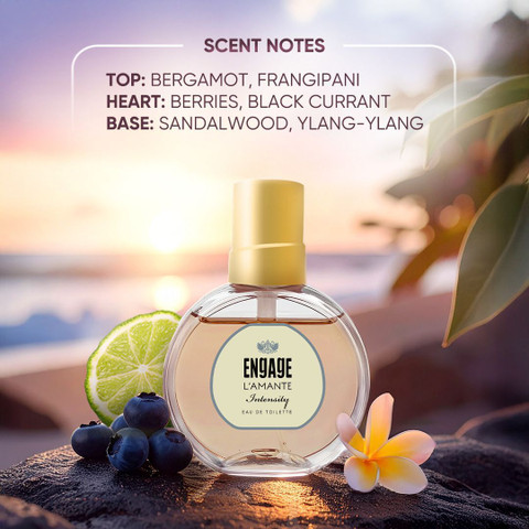 Engage L'amante Intensity Floral Woody Perfume Eau de Toilette 100 ml