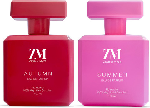 Buy ZM Zayn & Myza Autumn & Summer No Alcohol Perfume Combo