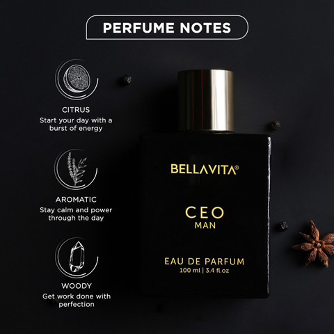 Buy BELLAVITA CEO MAN Eau De Parfum,Long Lasting Notes of Tonka