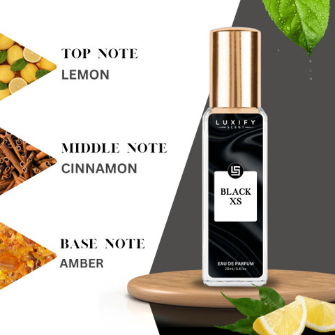 Buy Luxify Scent Fruit Elixir Black XS Perfume| Long Lasting