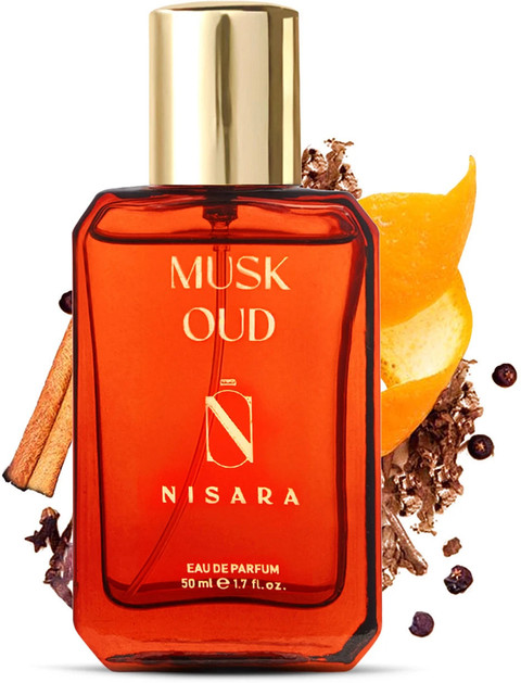 Nisara Musk Oud Perfume Long Lasting Perfume Tobacco Woody Fragrance Eau de  Parfum 50 ml - Main Image