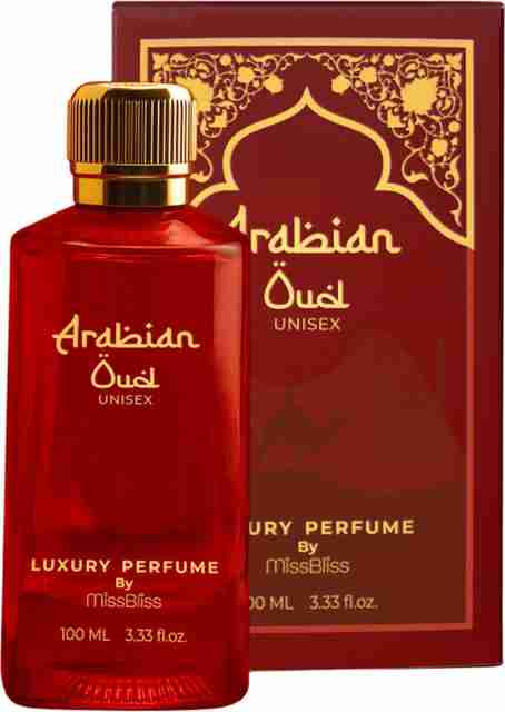 MissBliss Arabian Oud Long Lasting Unisex Fragrance - Sweet Amber & Vanilla Musk Notes Eau de Parfum - 100 ml (For Men & Women) - Image 3