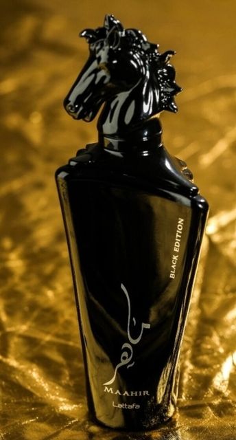 Buy Lattafa Original Arabic MAHIR BLACK, 100 ml edp for Unisex Eau
