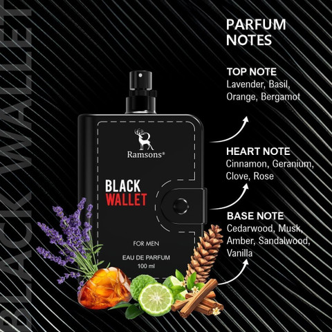 RAMSONS BLACK WALLET for Men Eau de Parfum 100 ml