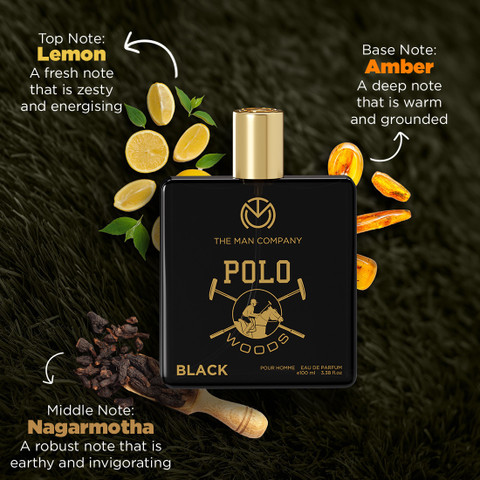 THE MAN COMPANY Polo Black Perfume Premium Long-Lasting Fragrance Eau de  Parfum 100 ml