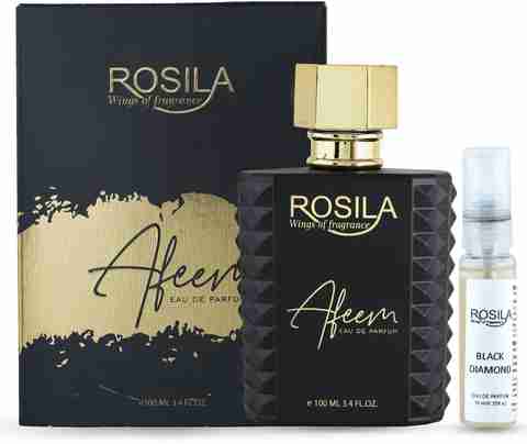 Buy ROSILA Afeem Black Eau De Parfumnew Eau de Parfum - 100 ml Online ...