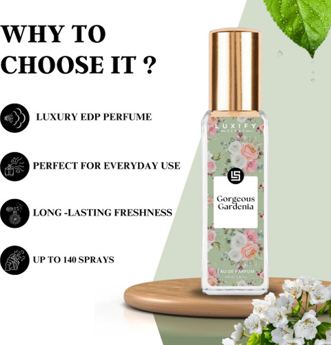 Buy Luxify Scent Gorgeous Gardenia Perfume Long-Lasting Luxury
