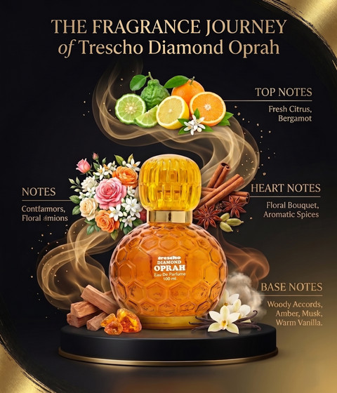 Buy Trescho DIAMOND OPRAH Eau de Parfum - 100 ml Online In India