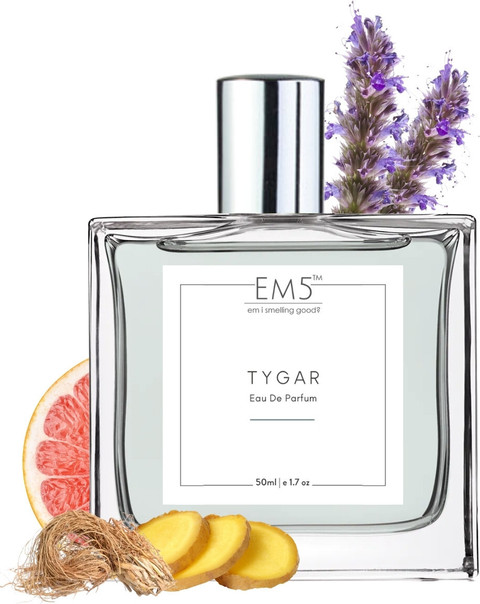 Buy Em5 Tygar Perfume Citrus Amber Fresh Spicy Fragrance