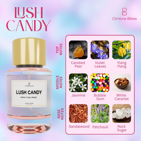 Buy Ombre bliss Lush Candy Extrait De Parfum 25 ml Online In