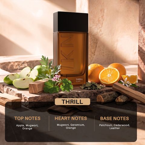 FIKN THRILL Spicy Leather Elixir Perfume for Men, 30%+ Oil Concentration Long Lasting Perfume - 50 ml (For Men) - Image 6