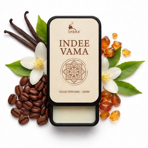 LYRAX Indee Vama & Rowdy Man Solid Perfume | Long Lasting Pocket Perfume (2x10gm) Eau de Parfum - 20 ml (For Men & Women) - Image 8