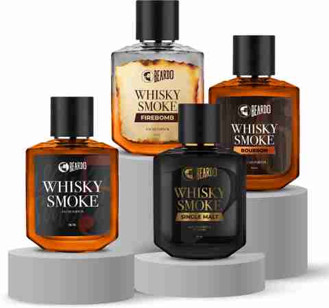 BEARDO Whiskey Smoke, Firebomb, Bourbon & Single Malt Perfume 200ml - Image 5